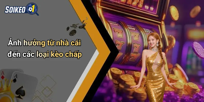 Ảnh hưởng từ nhà cái đến các loại kèo chấp
