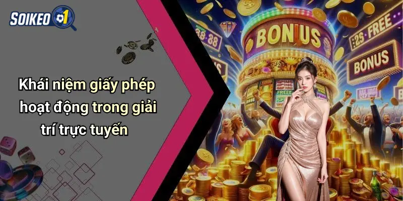 Khái niệm giấy phép hoạt động trong giải trí trực tuyến