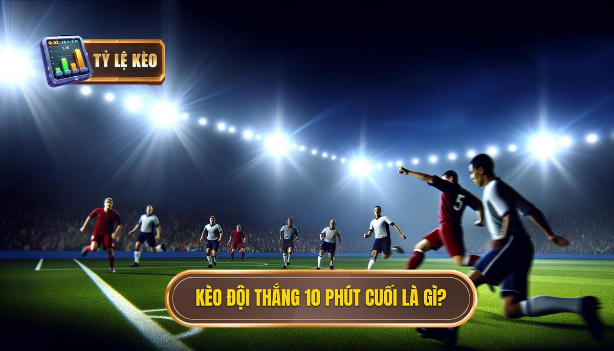 Kèo cược đội thắng trong 10 phút cuối trận là gì_