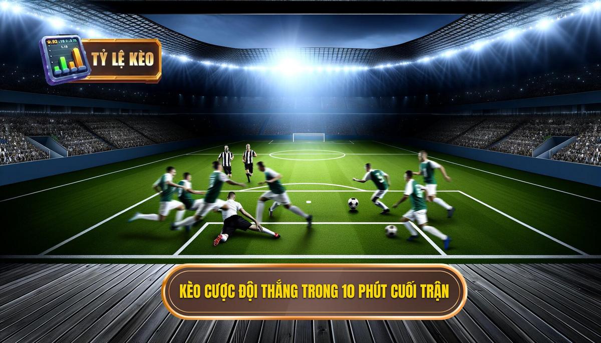 Kèo cược đội thắng trong 10 phút cuối trận