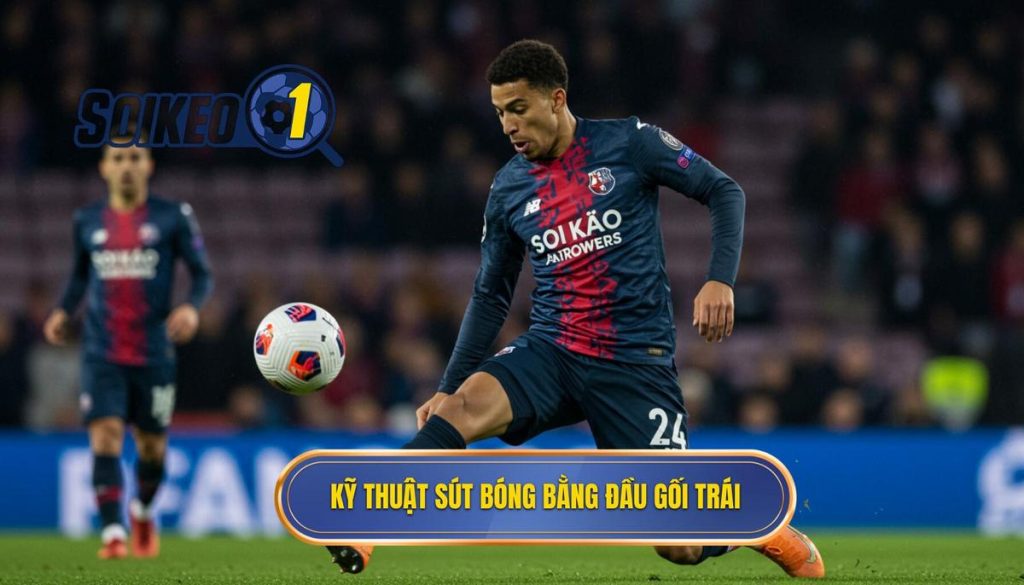 Kỹ thuật sút bóng bằng đầu gối trái