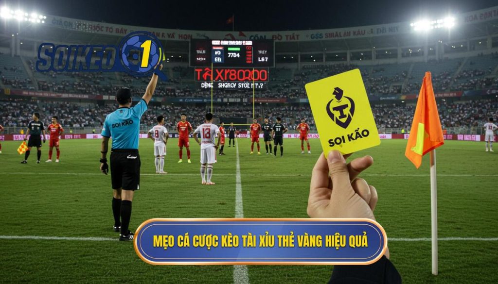 Mẹo cá cược kèo tài xỉu thẻ vàng hiệu quả