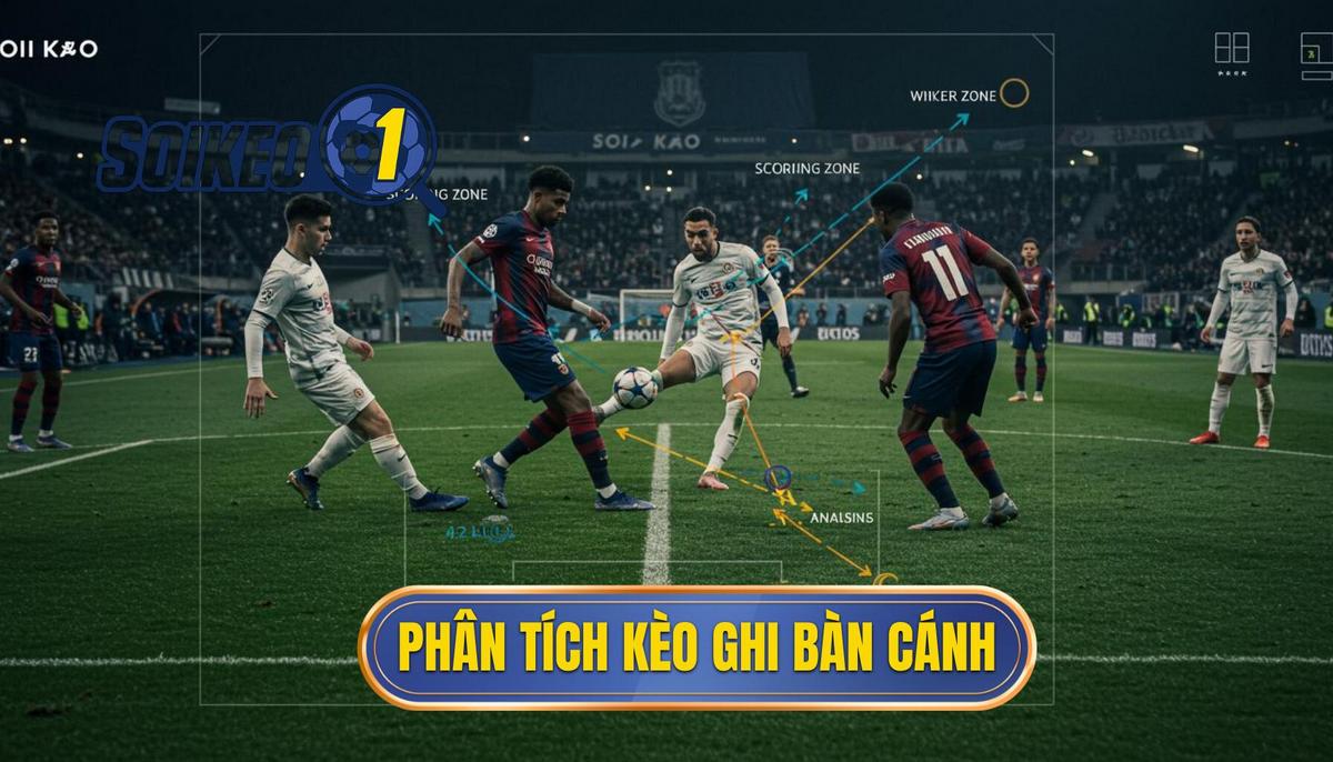 Phân Tích Chuyên Sâu Về Kèo Cược Đội Ghi Bàn Từ Tình Huống Phối Hợp Cánh