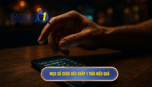 Mẹo cá cược kèo chấp 1 trái hiệu quả