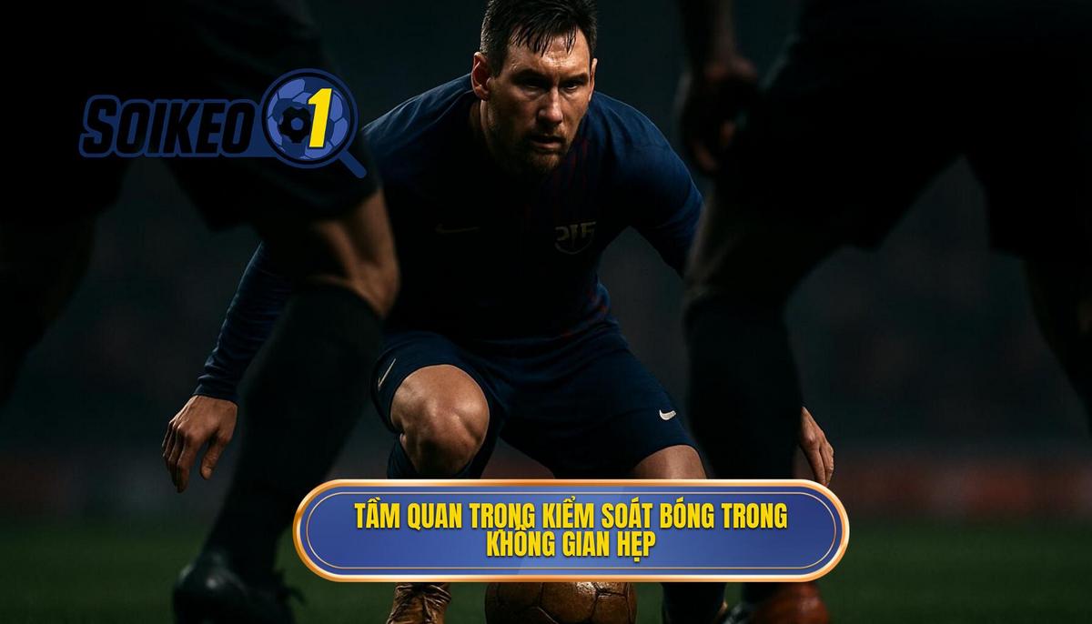 Tầm quan trọng chiến thuật của việc Kiểm soát bóng trong không gian hẹp