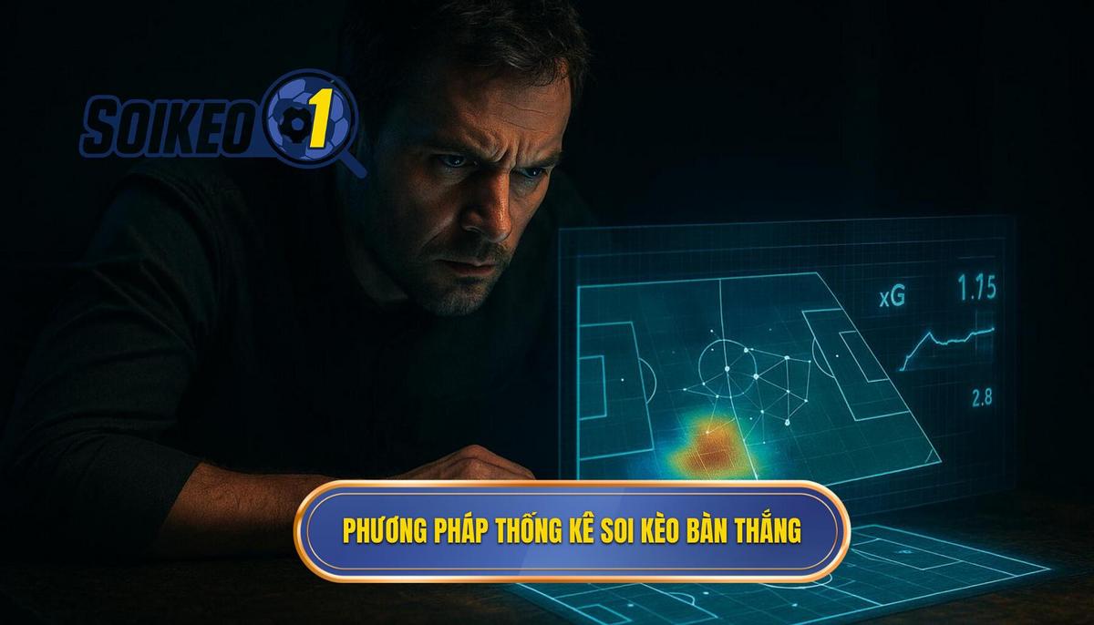 Các phương pháp thống kê chuyên sâu trong soi kèo theo bàn thắng