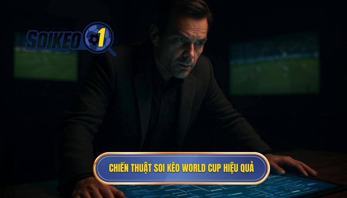 Chiến thuật soi kèo World Cup dựa trên dữ liệu và thống kê