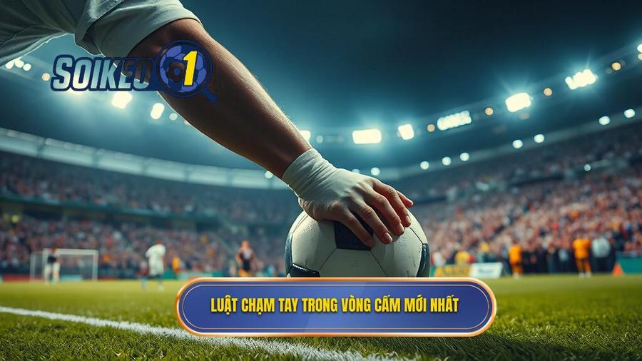 1. Luật chạm tay trong vòng cấm mới nhất