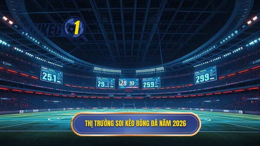 Thị trường soi kèo bóng đá năm 2026