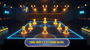 Chiến thuật bóng đá 3-2-4-1: Phân tích chi tiết cách vận hành đỉnh cao