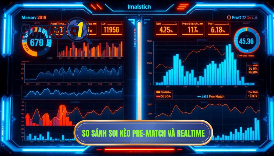 So sánh soi kèo Pre-match và Realtime