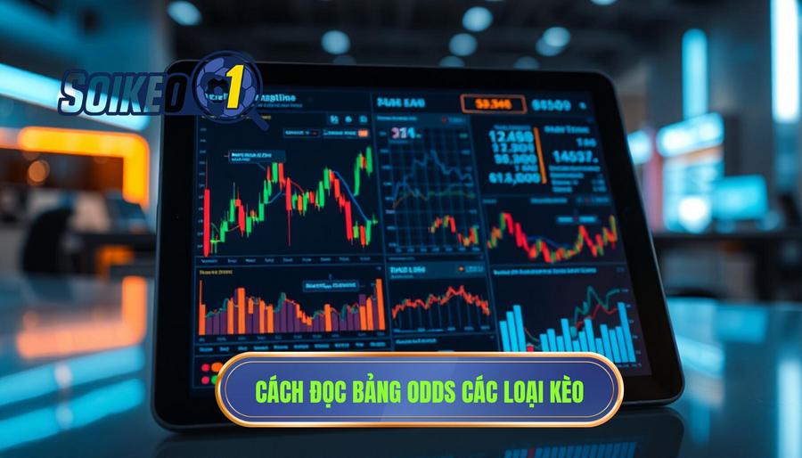 Cách đọc bảng odds các loại kèo
